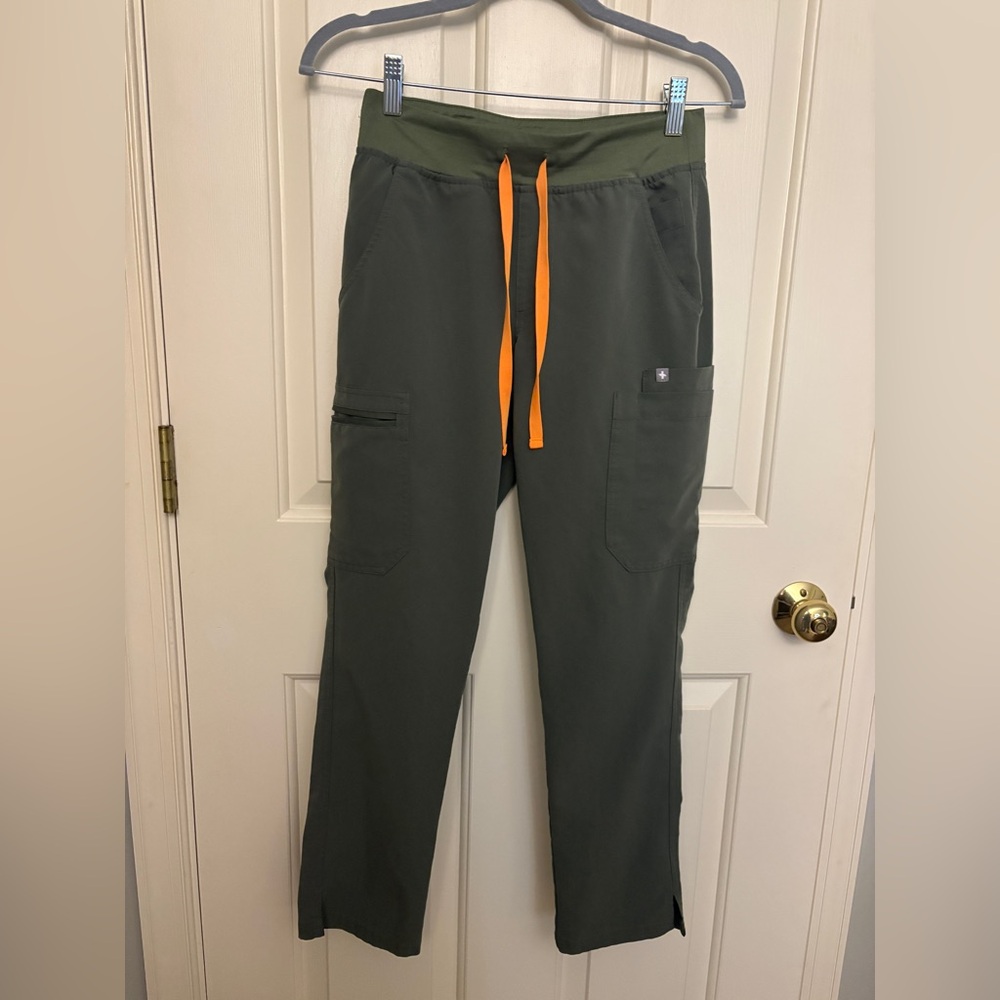 Figs Moss Yola Skinny Scrub Pants